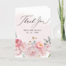 Search for floral wedding thank you cards Botanical
