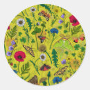 Search for wild flower stickers Botanical