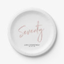 Search for 70th birthday plates Chic