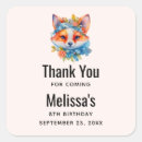 Search for orange fox stickers Forest animal