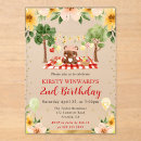 Search for kids picnic invitations Floral