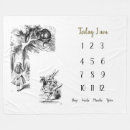 Search for alice in wonderland blankets White rabbit
