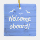 Search for nautical christmas tree decorations Welcome aboard