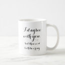 Search for agree mugs Wrong