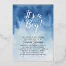 Search for foil baby boy shower invitations Gold