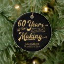 Search for 60th birthday christmas tree decorations Retro