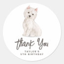 Search for westie dog stickers Birthday