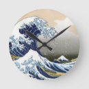 Search for vintage japanese clocks Woodblock