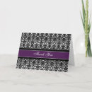 Search for purple bridal thank you cards Pretty