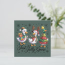 Search for funny goose christmas cards Winter