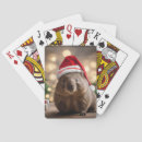 Search for christmas playing cards Santa