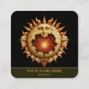 Search for sun and moon business cards Massage therapy