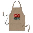 Search for greatness aprons For him