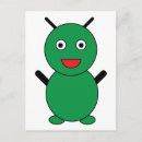 Search for cute alien postcards Martian