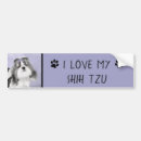 Search for shih tzu bumper stickers Puppy