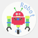 Search for cartoon robot stickers Colourful