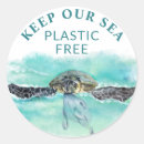Search for plastic free stickers Marine life