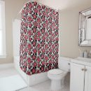 Search for red and black shower curtains Birthday