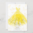 Search for yellow dress invitations Elegant