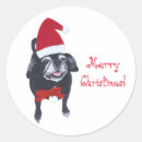Search for dog christmas stickers Red