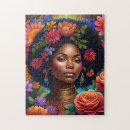 Search for black woman puzzles Beautiful