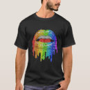 Search for rainbow lips tshirts Bisexual