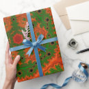 Search for kaleidoscopes wrapping paper Orange