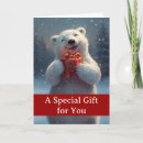 Search for bears christmas cards Polar bear