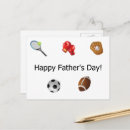 Search for sports day postcards Best dad ever