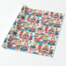 Search for vintage birthday wrapping paper Gingham