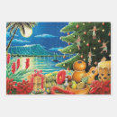 Search for hawaii christmas wrapping paper Hula