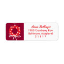 Search for happy return address labels Seasonal