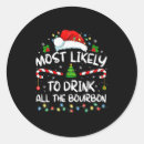Search for funny drinking stickers Bourbon