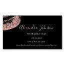 Search for lipstick business cards Rose gold