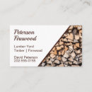 Search for timber logging business cards Lumber yard