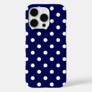 Search for white dots blue iphone cases Chic