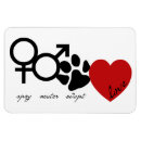 Search for rescue dogs rectangular magnets Adopt