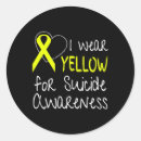 Search for yellow ribbons stickers Suicide