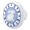 Search for rabbit knobs and pulls Blue and white