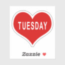 Search for day of the week stickers Heart