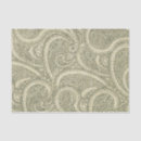 Search for black paisley tissue paper Black and white