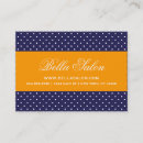 Search for orange dot business cards Pattern
