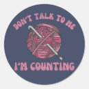 Search for funny crochet stickers Seamstress