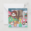 Search for sloth christmas cards Cute