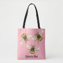 Search for queen bee tote bags Bumblebee
