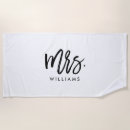 Search for bride to be beach towels Wife