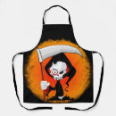 Search for grim reaper aprons Halloween