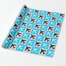 Search for aviation wrapping paper Blue