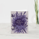 Search for purple mothers day cards Lavender