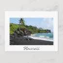 Search for black sand beach postcards Maui